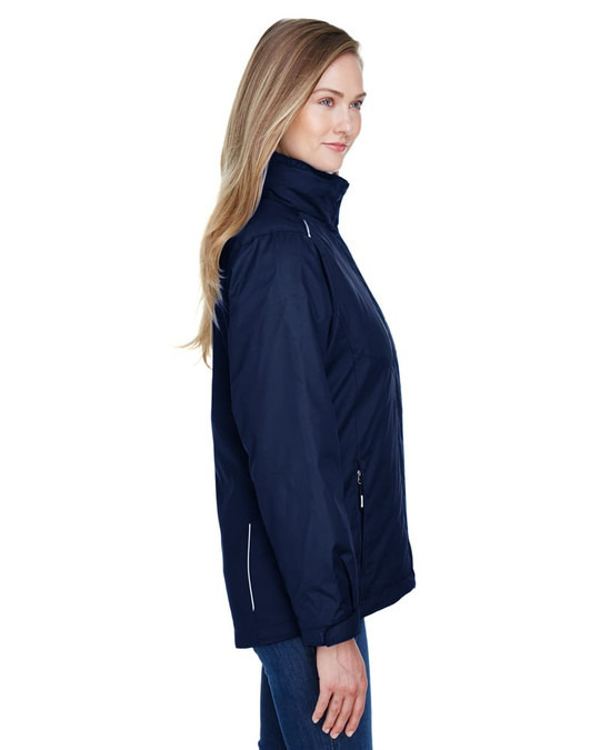 Ash City Core 365 78205 - Region Manteaux 3 En 1 Avec Manteau-Doublure En Molleton Pour Femme
