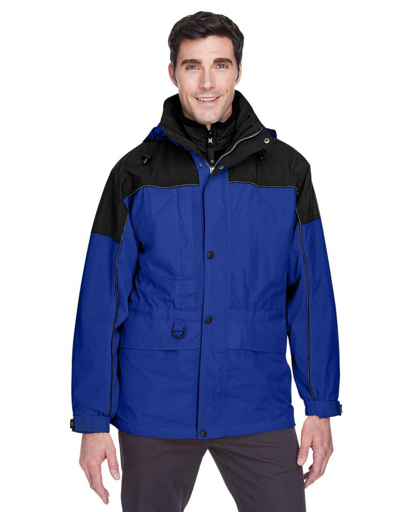 Ash City North End 88006 - Parka 3 En 1 Deux Tons Pour Homme