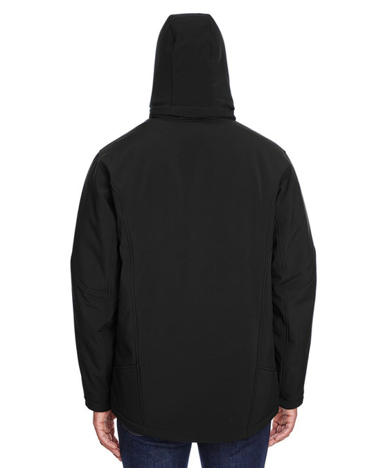 North End 88159 - Chaqueta Soft Shell Aislada Glacier Con Capucha Desmontable