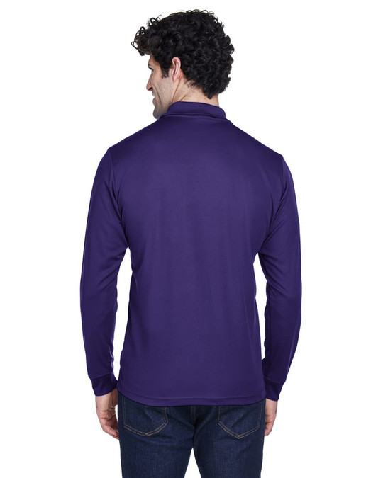 Ash City Core 365 88192 - Pinnacle Pour Hommes Polos En Piqué Performance Core 365™ À Manches Longues