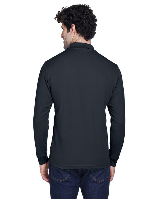 Ash City Core 365 88192 - Pinnacle Pour Hommes Polos En Piqué Performance Core 365™ À Manches Longues