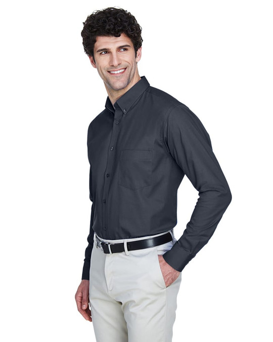 Ash City Core 365 88193 - Operate Pour Hommes Chemises En Twill Core 365™ À Manches Longues