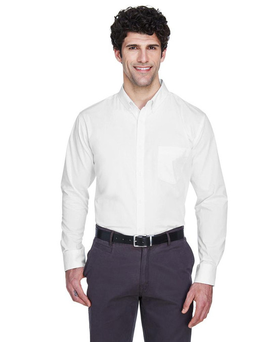 Ash City Core 365 88193 - Operate Pour Hommes Chemises En Twill Core 365™ À Manches Longues
