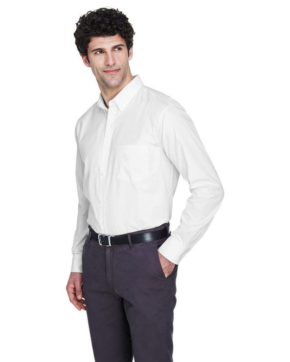 Ash City Core 365 88193 - Operate Pour Hommes Chemises En Twill Core 365™ À Manches Longues