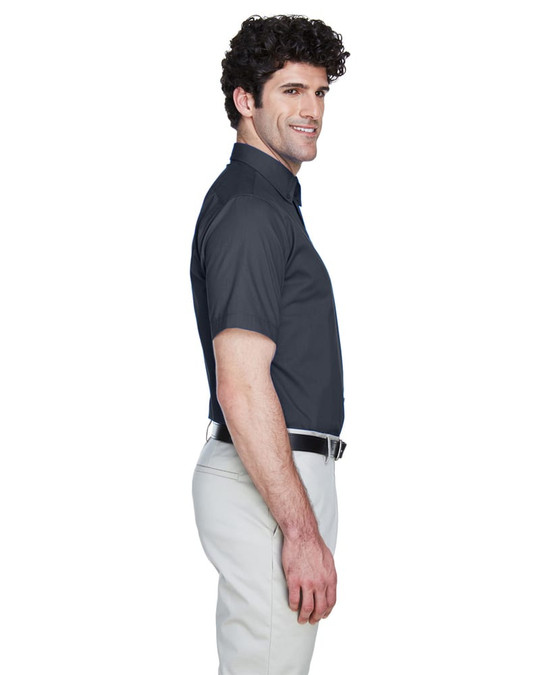 Ash City Core 365 88194 - Optimum Pour Hommes Chemises En Twill Core 365™ À Manches Courtes