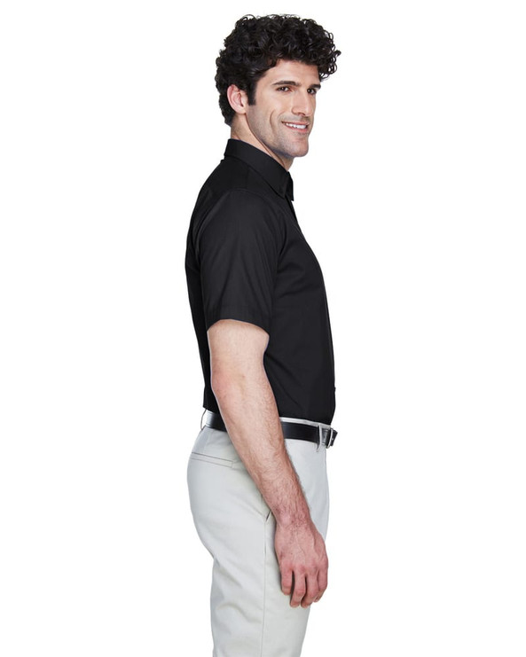 Ash City Core 365 88194 - Optimum Pour Hommes Chemises En Twill Core 365™ À Manches Courtes