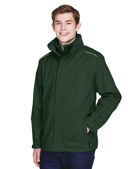 Ash City Core 365 88205 - Region Manteaux 3 En 1 Avec Manteau-Doublure En Molleton Pour Homme