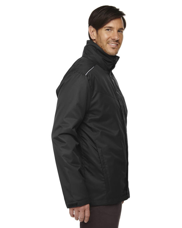 Ash City Core 365 88205T - Region Manteaux 3 En 1 Avec Manteau-Doublure En Molleton Pour Homme Long