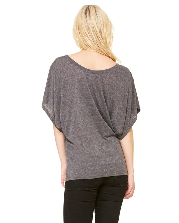 Bella+Canvas 8821 - Ladies Flowy Draped Sleeve Dolman T-Shirt