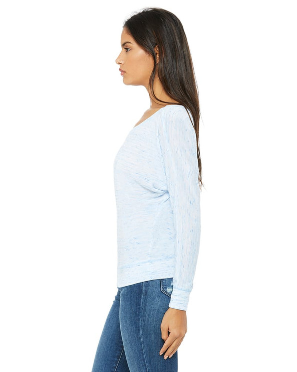 Bella+Canvas 8850 - Ladies Long-Sleeve Off Shoulder T-shirt