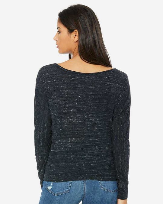Bella+Canvas 8850 - Ladies Long-Sleeve Off Shoulder T-shirt