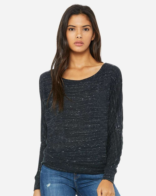 Bella+Canvas 8850 - Ladies Long-Sleeve Off Shoulder T-shirt