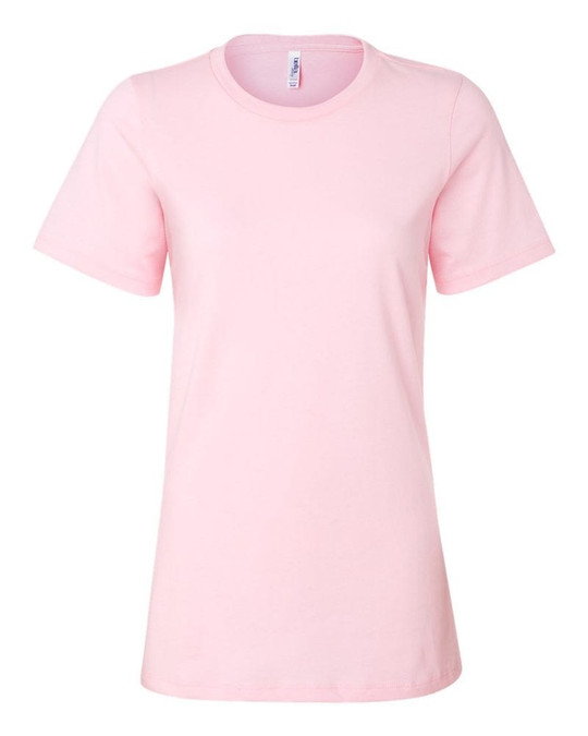 Bella+Canvas B6400 - Camiseta de manga corta de jersey relajado para mujer Missy