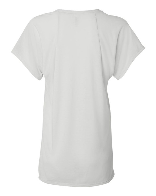 Bella+Canvas B8801 - Camiseta fluida de raglán para mujer Bella