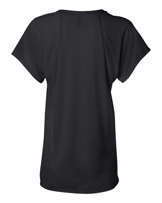 Bella+Canvas B8801 - Camiseta fluida de raglán para mujer Bella
