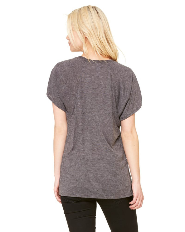 Bella+Canvas B8801 - Camiseta fluida de raglán para mujer Bella