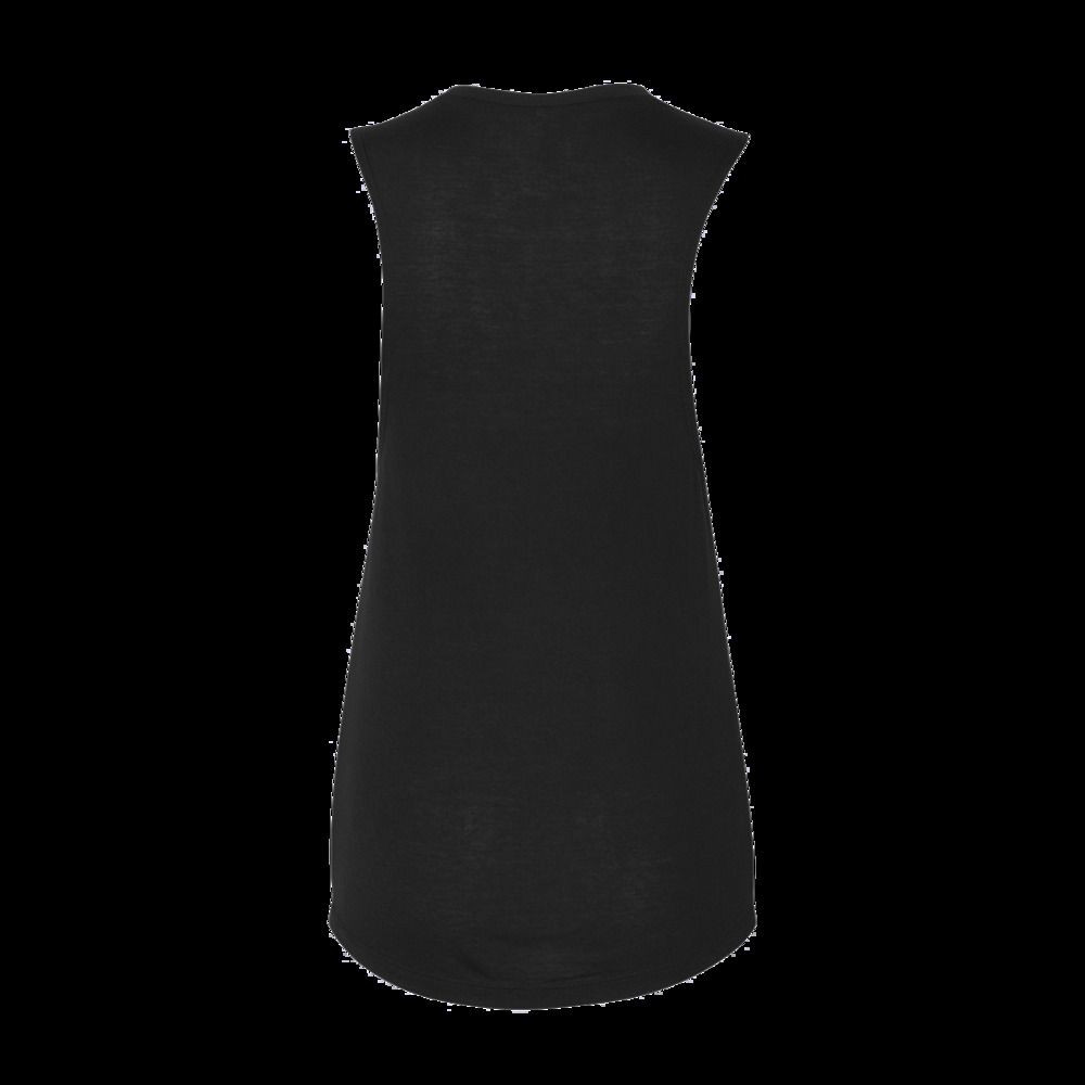 Bella+Canvas B8803 - Camiseta sin mangas fluida con escote redondo para mujer