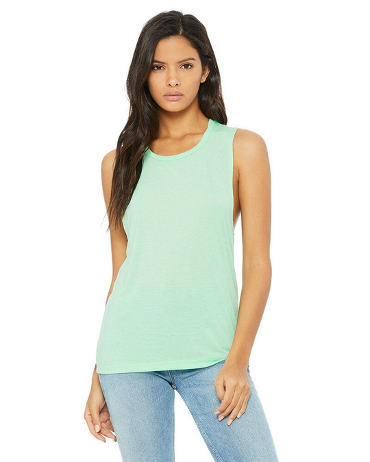 BELLA+CANVAS B8803 - Women's Flowy Scoop Muscle Tank