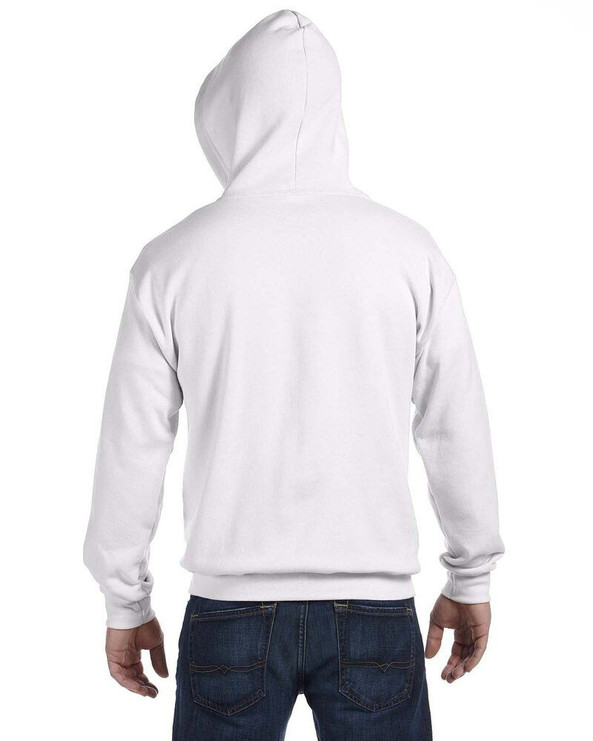 Gildan G186 - Molleton à capuchon Heavy BlendMC 50/50, 13,3 oz de MD avec glissière tout au long