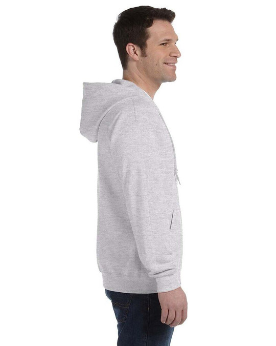 Gildan G186 - Molleton à capuchon Heavy BlendMC 50/50, 13,3 oz de MD avec glissière tout au long