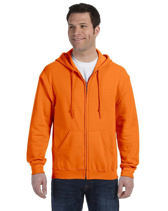 Gildan G186 - Molleton à capuchon Heavy BlendMC 50/50, 13,3 oz de MD avec glissière tout au long
