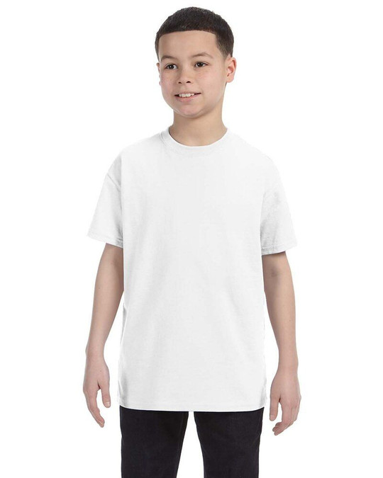 Gildan G500B - T-shirt pour enfant Heavy CottonMD, 8,9 oz de MD (5000B)