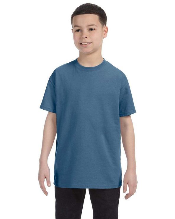 Gildan G500B - T-shirt pour enfant Heavy CottonMD, 8,9 oz de MD (5000B)