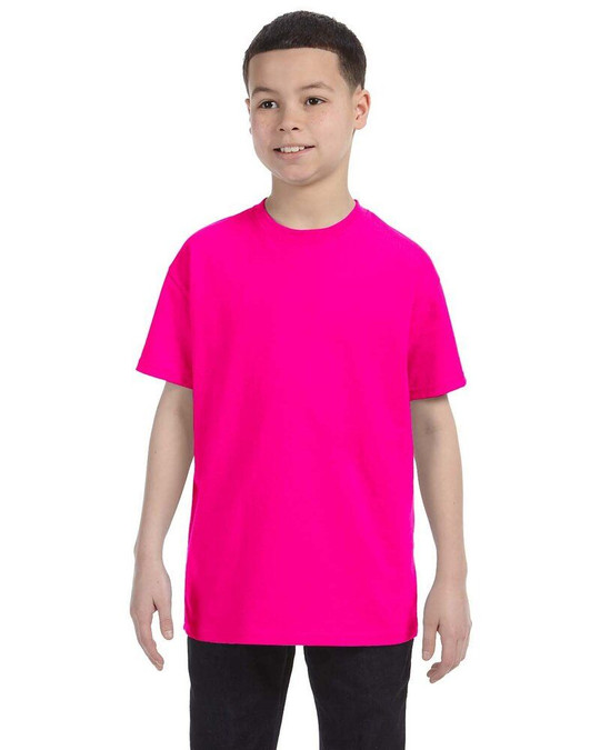 Gildan G500B - T-shirt pour enfant Heavy CottonMD, 8,9 oz de MD (5000B)