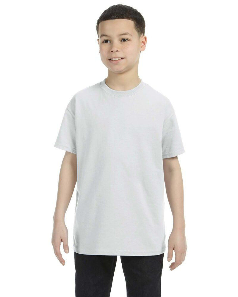 Gildan G500B - T-shirt pour enfant Heavy CottonMD, 8,9 oz de MD (5000B)