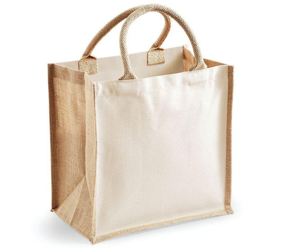 Westford Mill WM421 - Printers' midi jute bag