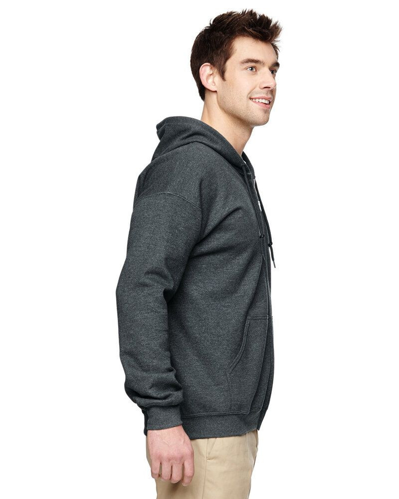 Gildan 18600 - FULL ZIP HOODED SWEATSHIRT 8 oz.