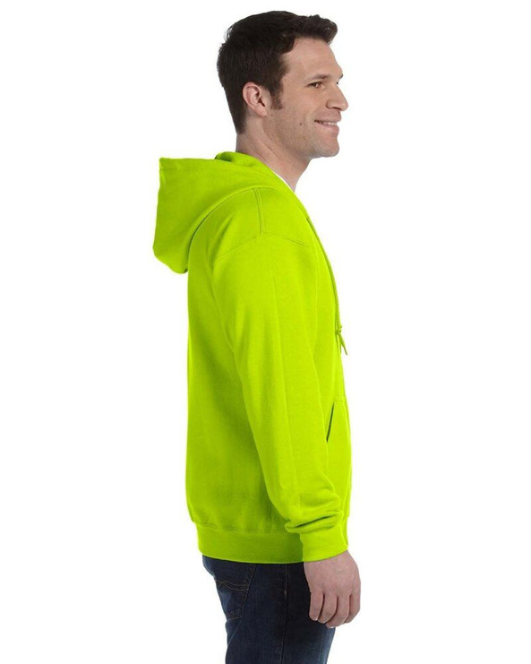 Gildan 18600 - FULL ZIP HOODED SWEATSHIRT 8 oz.