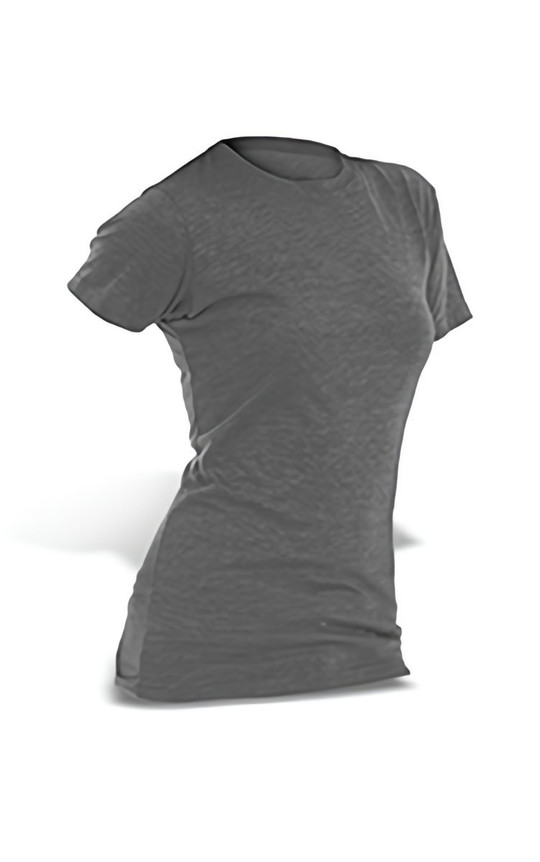 M & O Knits 3540 - T-SHIRT EN COTON FIN POUR DAMES