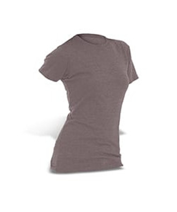 M & O Knits 3540 - T-SHIRT EN COTON FIN POUR DAMES
