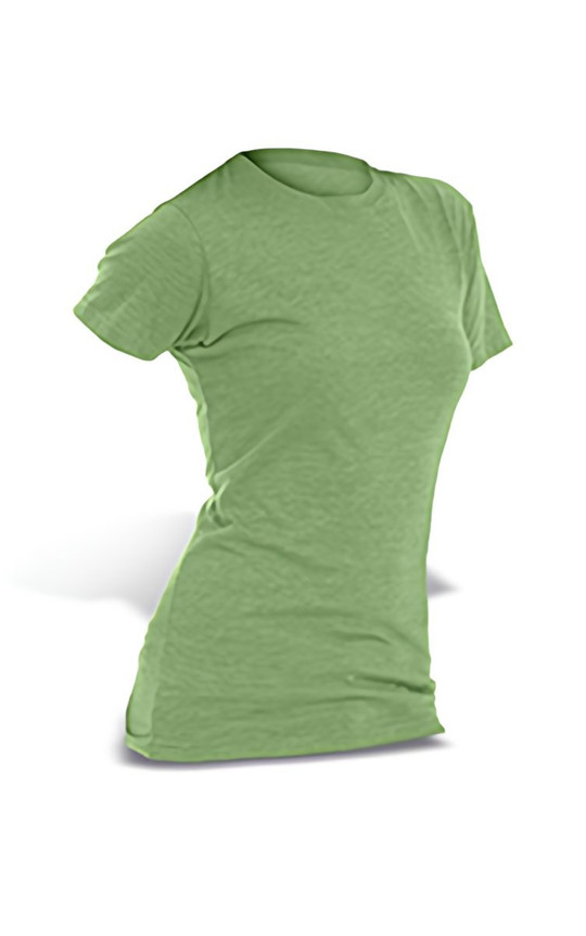 M & O Knits 3540 - T-SHIRT EN COTON FIN POUR DAMES