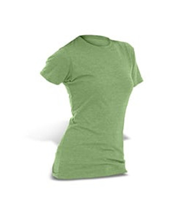 M & O Knits 3540 - T-SHIRT EN COTON FIN POUR DAMES