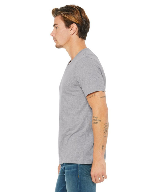 Bella+Canvas B3005 - Camiseta unisex de manga corta y cuello en V