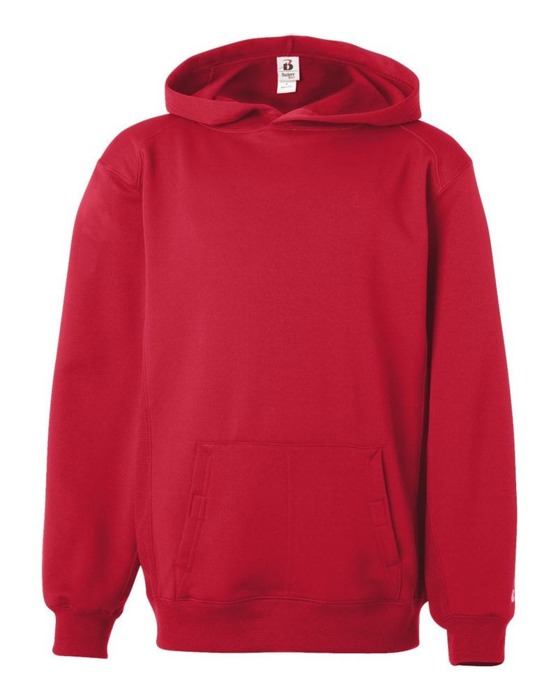 Badger 2454 - BT5 Youth Moisture-Management Hooded Sweatshirt