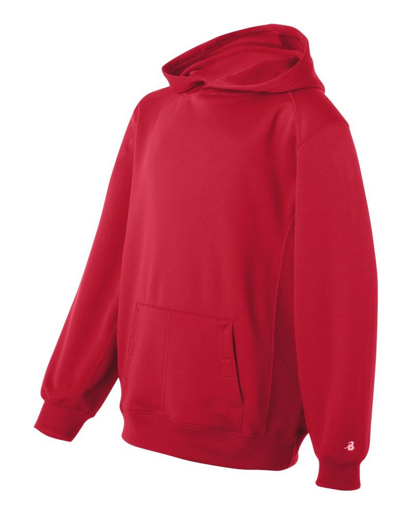 Badger 2454 - BT5 Youth Moisture-Management Hooded Sweatshirt