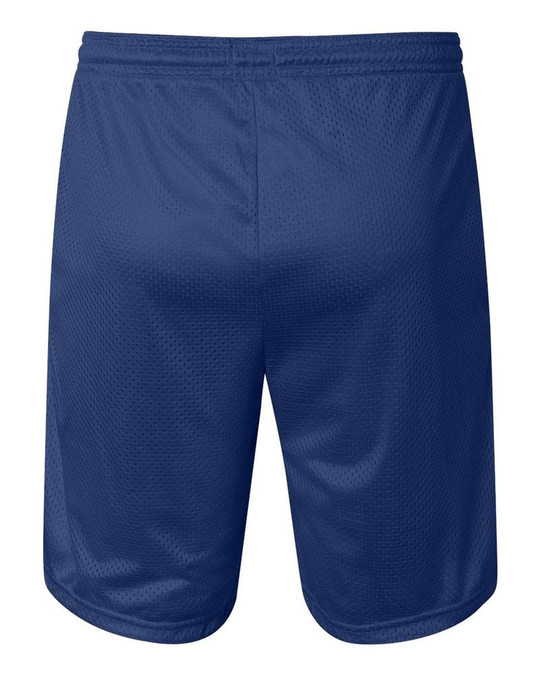 Champion S162 - Pantalones cortos largos de malla con bolsillos