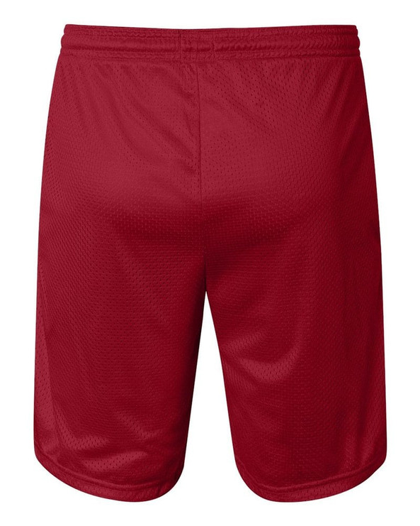 Champion S162 - Pantalones cortos largos de malla con bolsillos