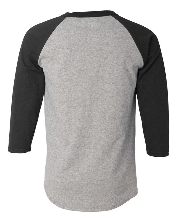 Champion T137 - Camiseta de béisbol de raglán