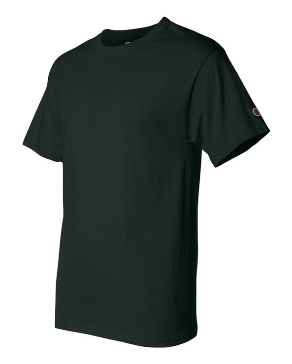 Champion T425 - Camiseta de manga corta sin etiqueta