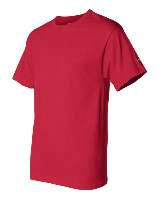 Champion T425 - Camiseta de manga corta sin etiqueta