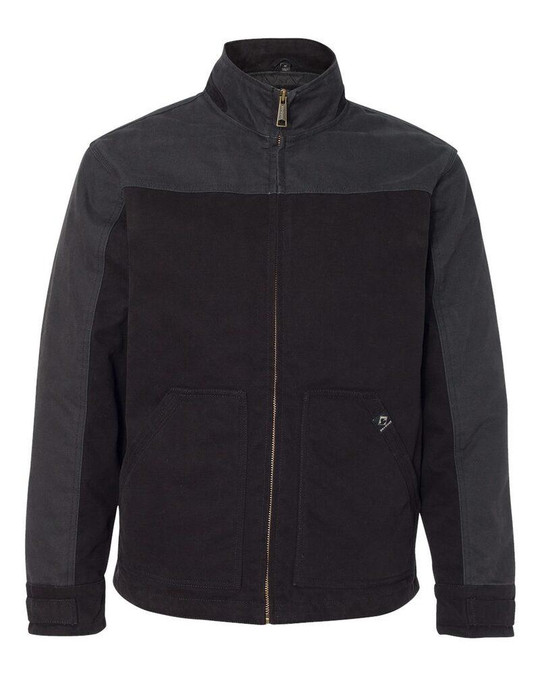 Dri Duck 5089 - Chaqueta Horizon de lona de algodón bicolor