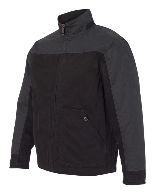 Dri Duck 5089 - Chaqueta Horizon de lona de algodón bicolor