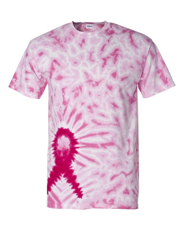 Tie-Dyed 200AR - Awareness Ribbon T-Shirt