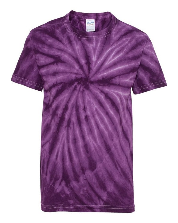 Tie-Dyed 20BCY - Youth Cyclone Vat-Dyed Pinwheel Short Sleeve T-Shirt