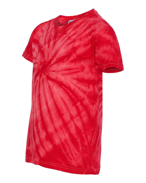 Tie-Dyed 20BCY - Youth Cyclone Vat-Dyed Pinwheel Short Sleeve T-Shirt