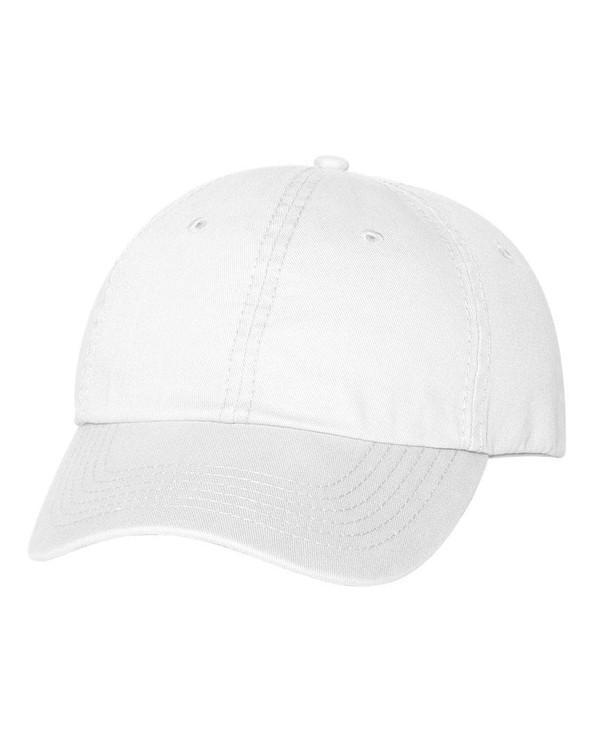 Valucap VC350 - Unstructured Washed Chino Twill Cap with Velcro®